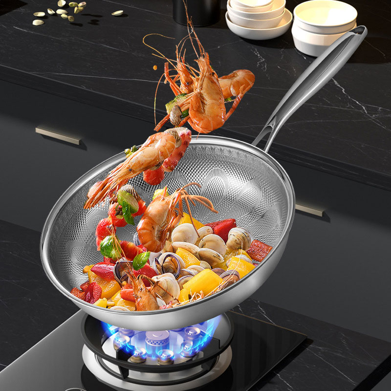 Egg Waffle Pan - Wajan Penggorengan Titanium Murni 28cm, Anti