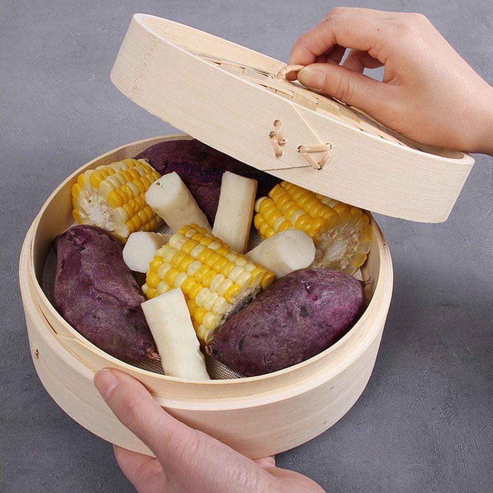 Keranjang Kukus Bambu Cina den - Bao Steamer Bamboo ulasan dan harga