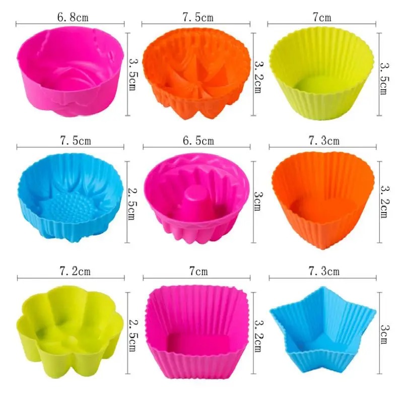 24 Pcs Cetakan Kue Muffin Sili - Donut Mold Silicone ulasan dan harga
