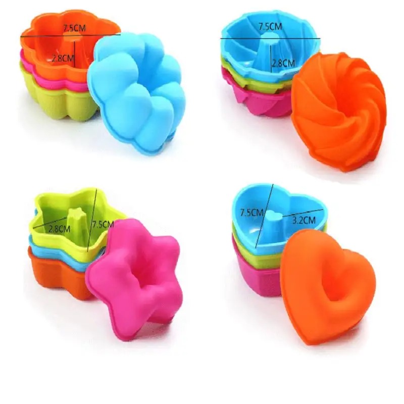 24 Pcs Cetakan Kue Muffin Sili - Donut Mold Silicone ulasan dan harga